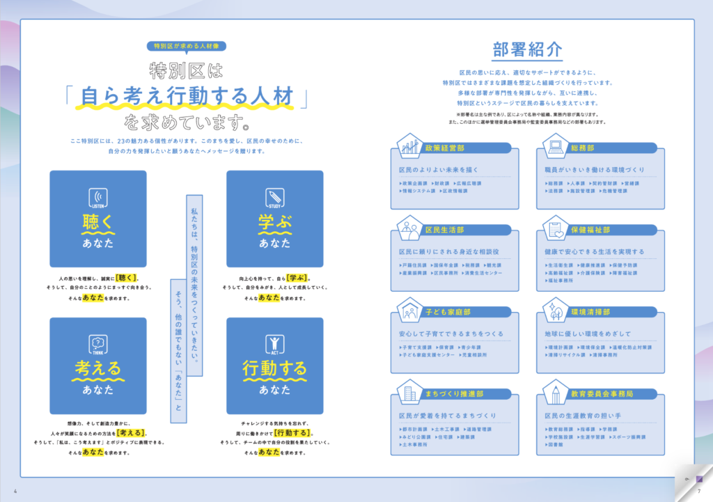 特別区[東京23区]職員募集案内 株式会社 文化工房